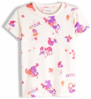 GATE Bavlnené tričko s potlačou