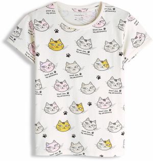 GATE Bavlnené tričko s potlačou