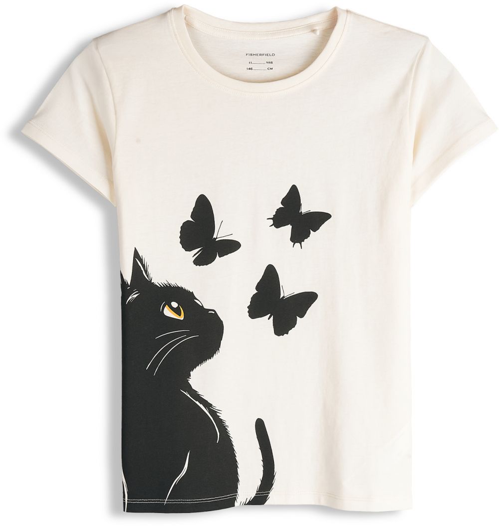 GATE Bavlnené tričko s potlačou