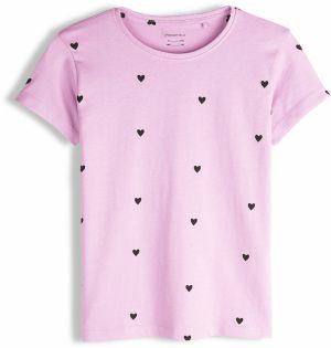 GATE Tričko so srdiečkami