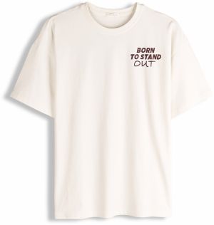 GATE Bavlnené tričko s potlačou