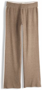 GATE Pletené široké tepláky