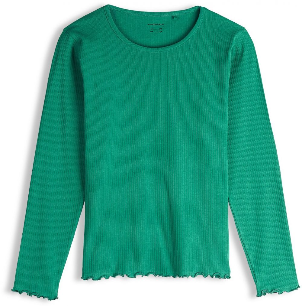 GATE Rebrované bavlnené tričko