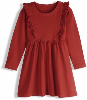 GATE Džersejové šaty s volánikmi