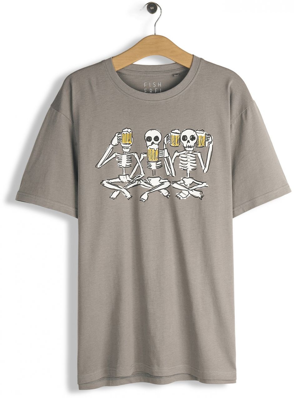 GATE Bavlnené tričko s potlačou