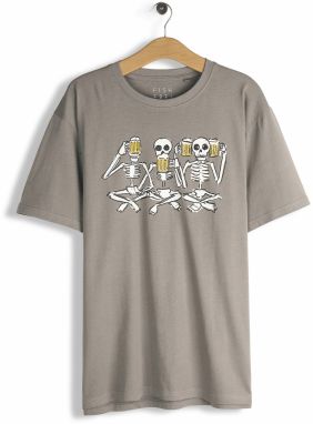 GATE Bavlnené tričko s potlačou