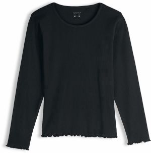 GATE Rebrované bavlnené tričko