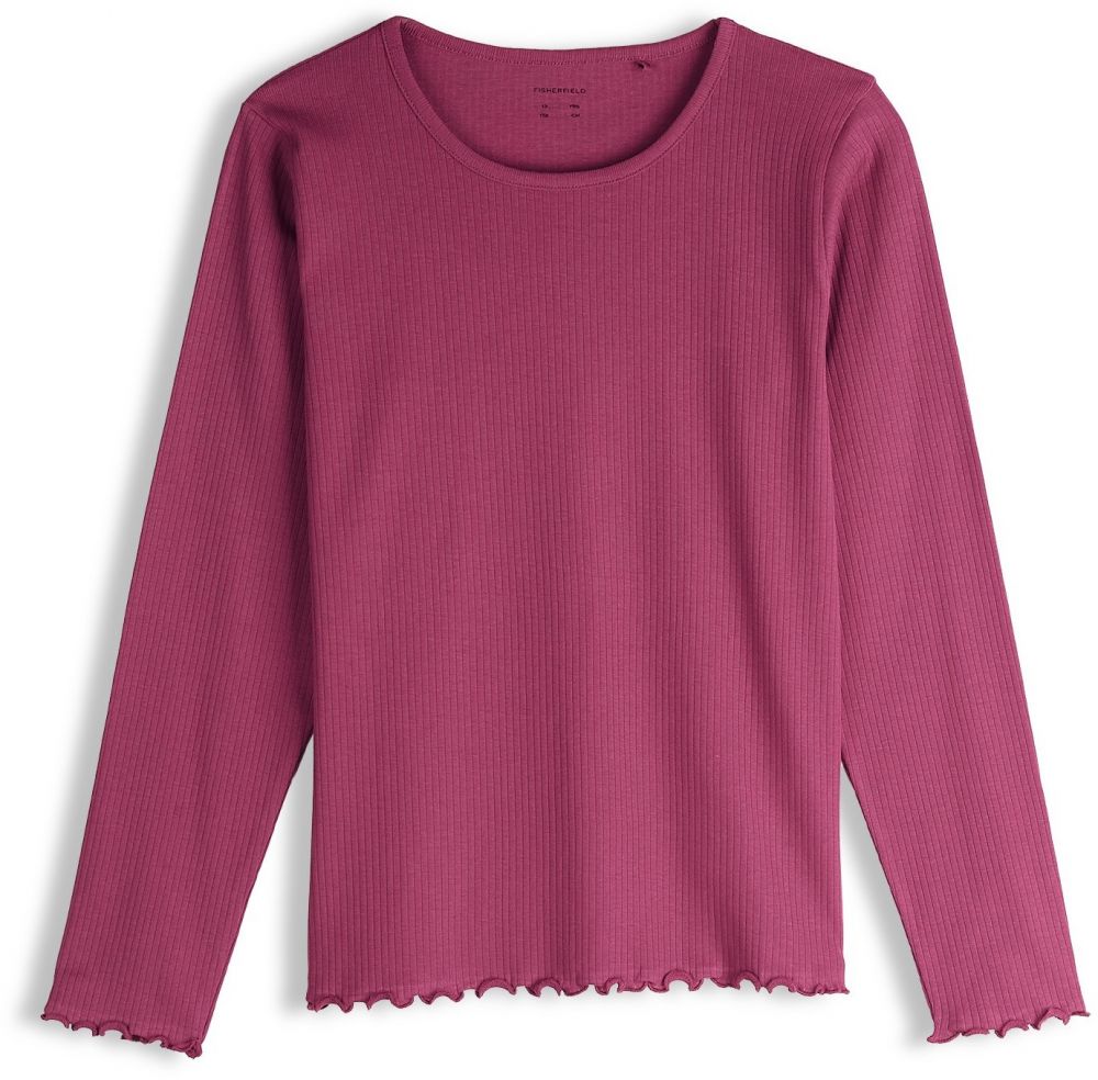 GATE Rebrované bavlnené tričko