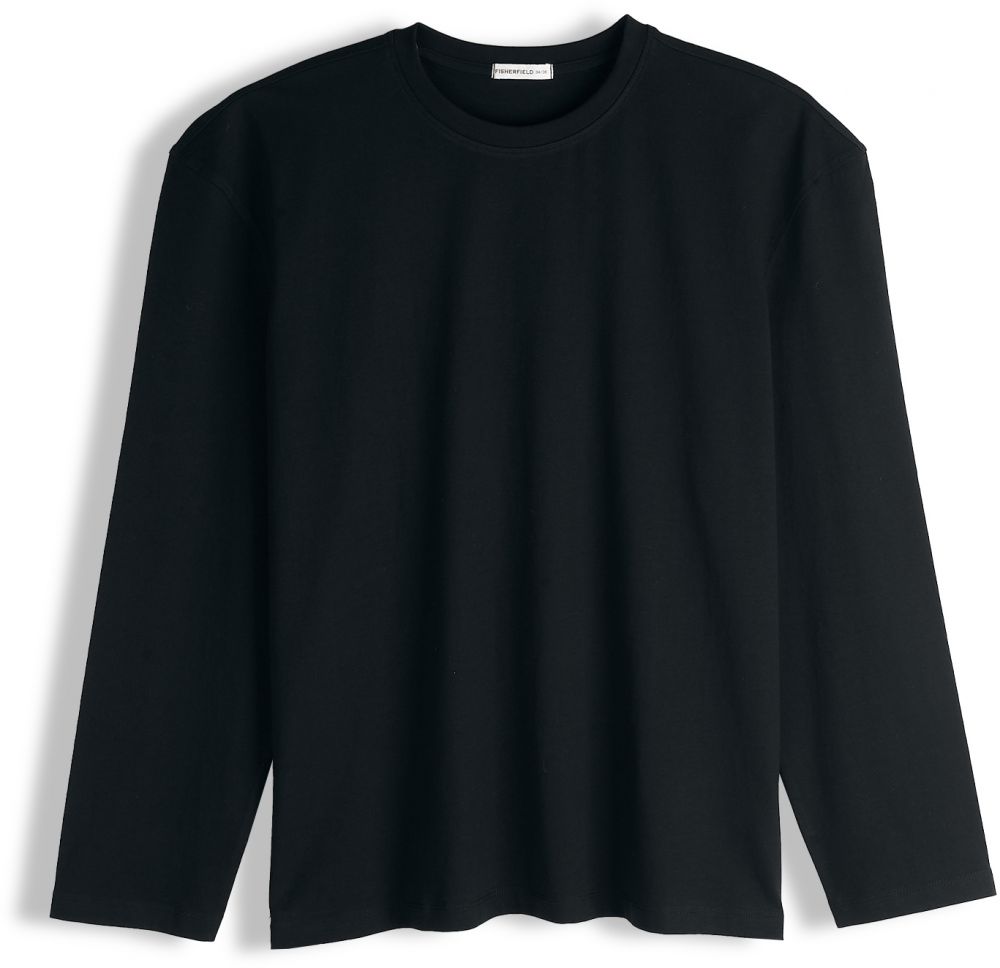 GATE Bavlnené tričko s dlhým rukávom