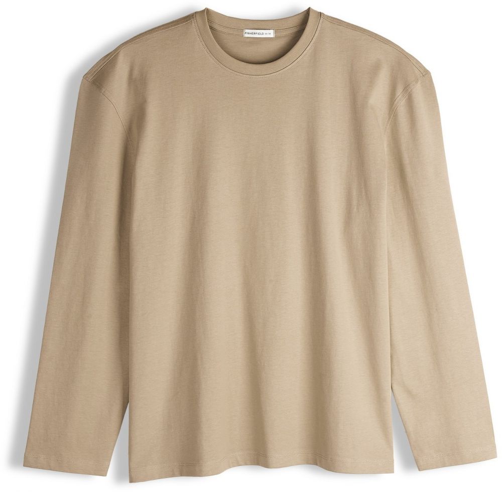 GATE Bavlnené tričko s dlhým rukávom