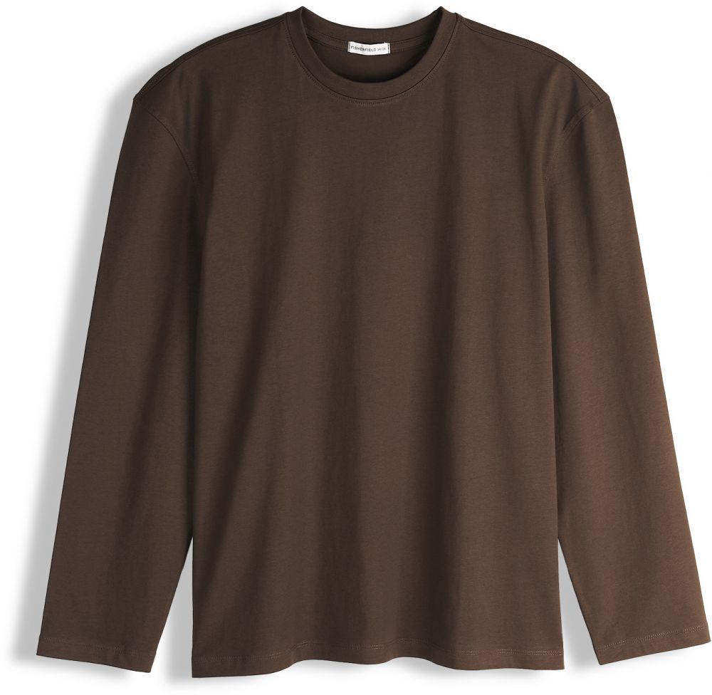 GATE Bavlnené tričko s dlhým rukávom