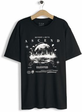 GATE Bavlnené tričko s potlačou