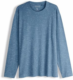 GATE Melírované tričko s dlhým rukávom