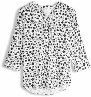 GATE Viskózová blúzka s potlačou