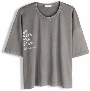 GATE Bavlnené tričko s potlačou