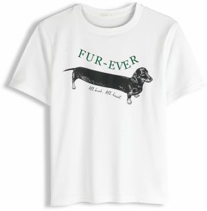 GATE Bavlnené tričko s potlačou