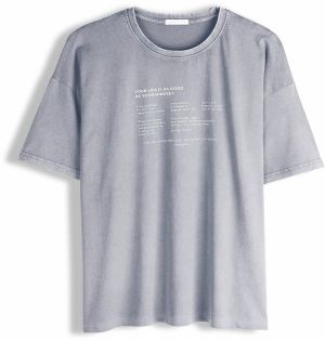 GATE Bavlnené tričko s potlačou