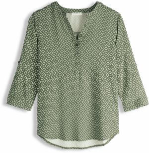 GATE Viskózová blúzka s potlačou