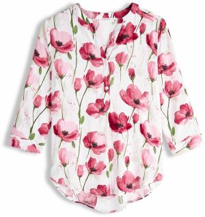 GATE Viskózová blúzka s potlačou