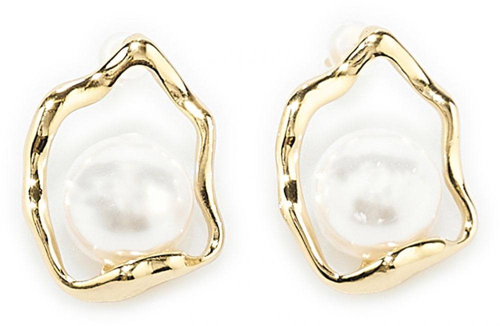 GATE Náušnice s ozdobnou perličkou