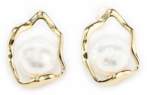 GATE Náušnice s ozdobnou perličkou