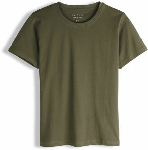 GATE Základné bavlnené tričko