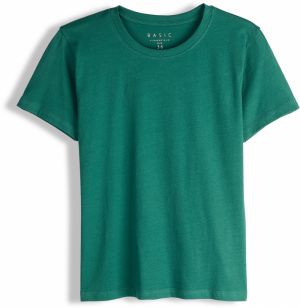 GATE Základné bavlnené tričko