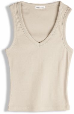 GATE Základné rebrované tielko