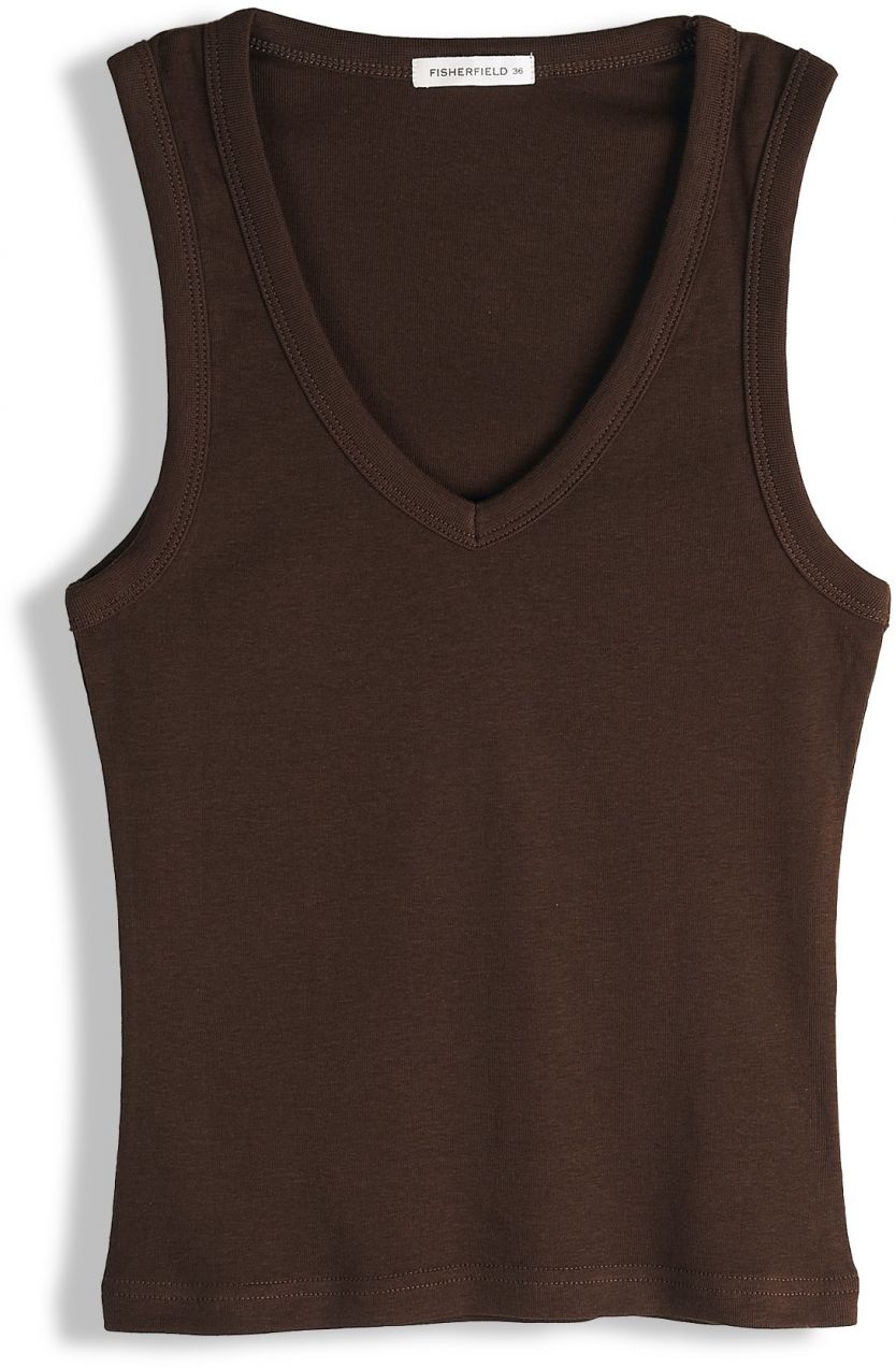 GATE Základné rebrované tielko