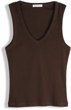 GATE Základné rebrované tielko