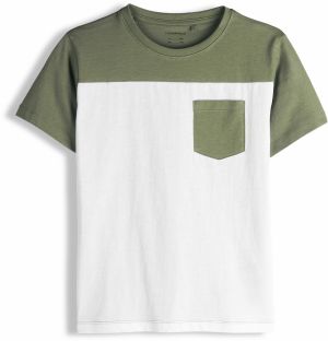 GATE Bavlnené tričko s vreckom