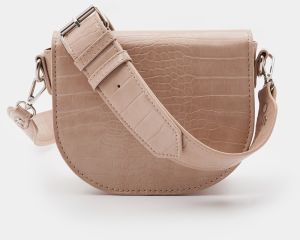 Sinsay - Kabelka v štýle saddle bag - Béžová