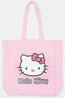 Sinsay - Shopper taška Hello Kitty - Ružová