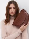 Sinsay - Kabelka v štýle saddle bag - Hnědá galéria