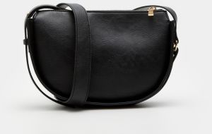 Sinsay - Kabelka v štýle saddle bag - Čierna