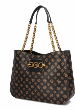 GUESS HENSELY LOGO Girlfriend Tote