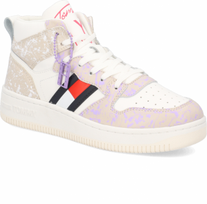 Tommy Hilfiger BASKET SPLATTER MID CUPSOLE