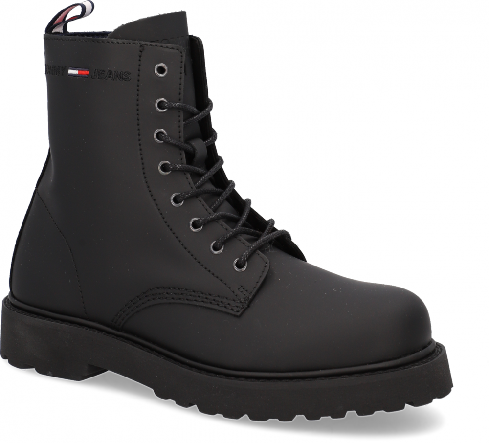 Tommy Hilfiger LEATHER LACE UP BOOT