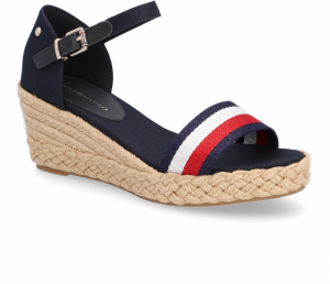 Tommy Hilfiger SHIMMERY RIBBON MID WEDGE SANDAL