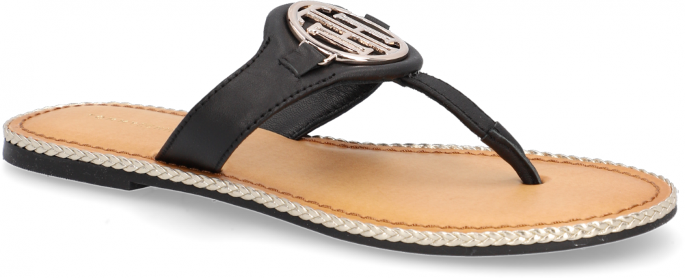 Tommy Hilfiger ESSENTIAL LEATHER FLAT SANDAL