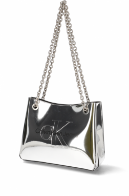 CALVIN KLEIN JEANS SCULPTED SHOULDER BAG24 SILVER