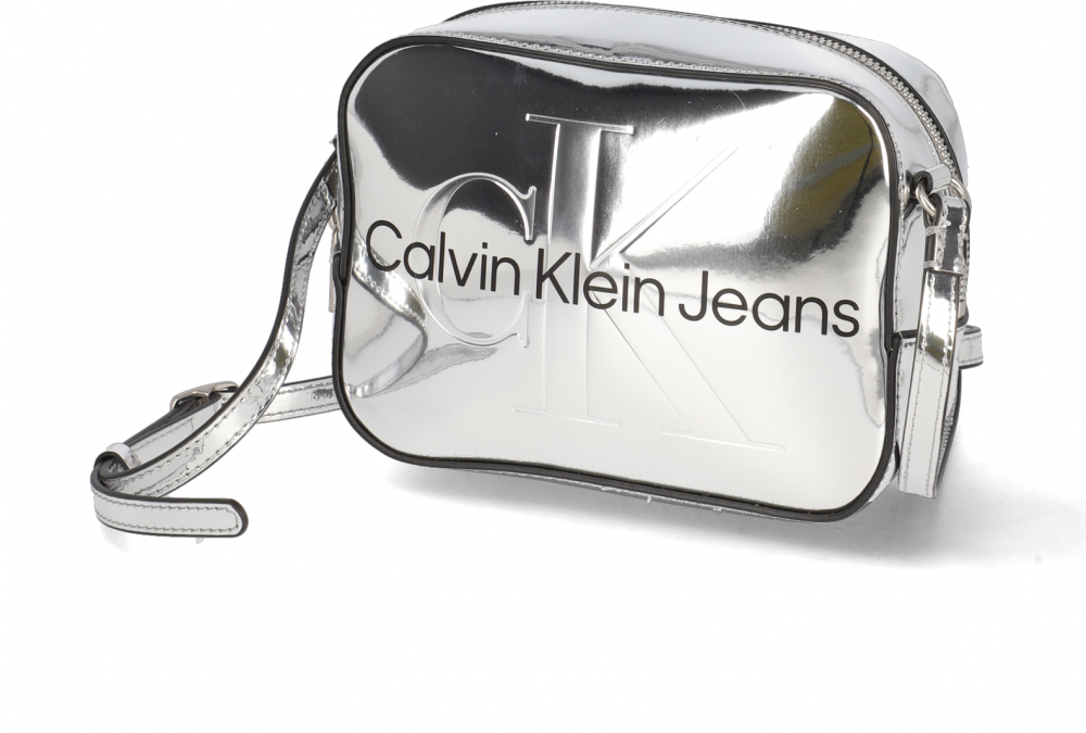 CALVIN KLEIN JEANS SCULPTED CAMERA BAG18 SILVER