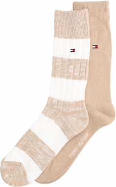 Tommy Hilfiger SOCK SLUB MOULINE RUGBY BOOTSOCK 2P