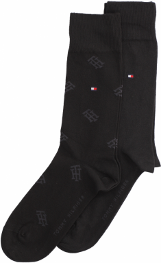 Tommy Hilfiger SOCK MONOGRAM AOP OC 2P