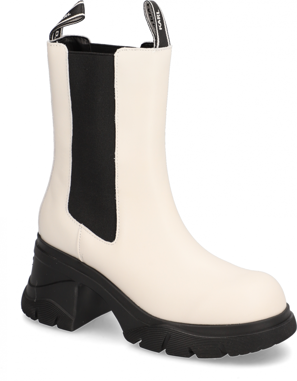 KARL LAGERFELD BRIDGER MIDI GORE BOOT