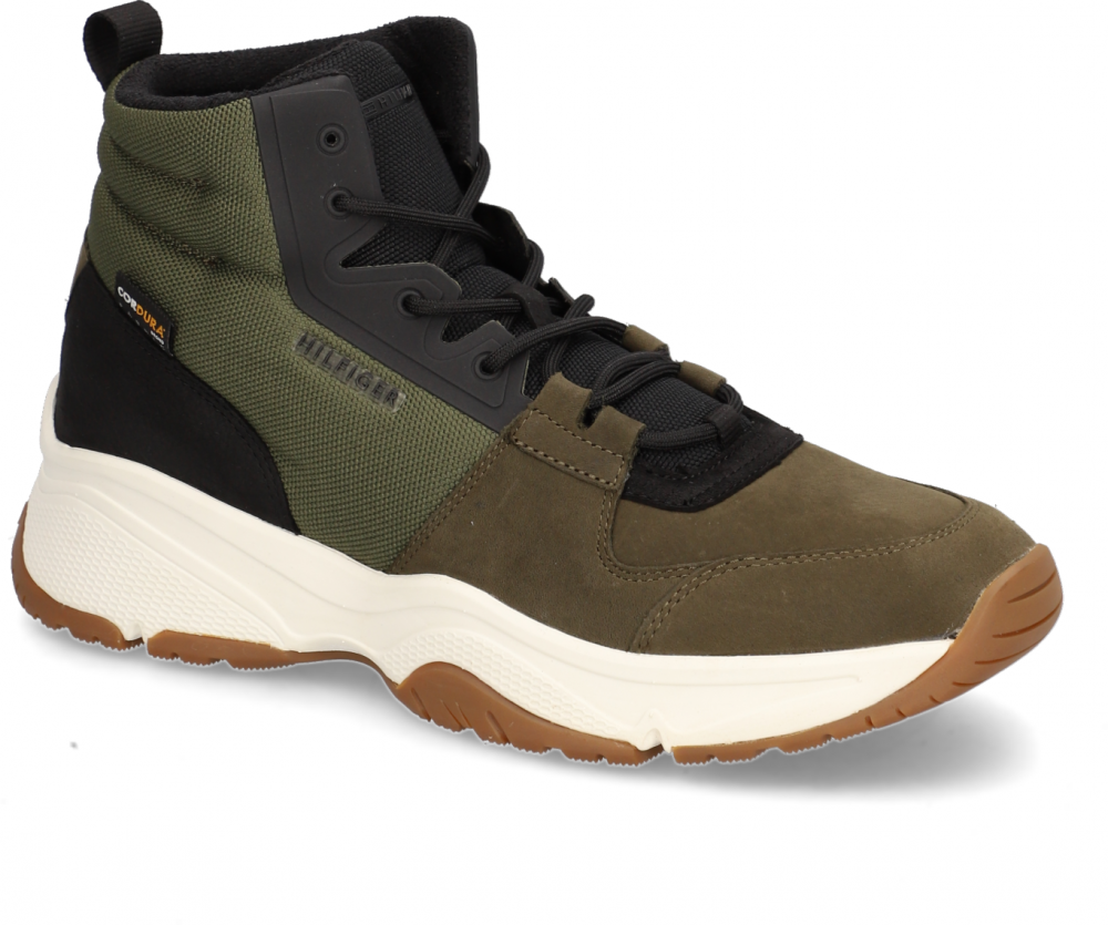 Tommy Hilfiger OUTDOOR LEATHER BOOT CORDURA