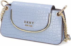 DKNY FAITH - SM FLAP CROSSBODY - CROCO