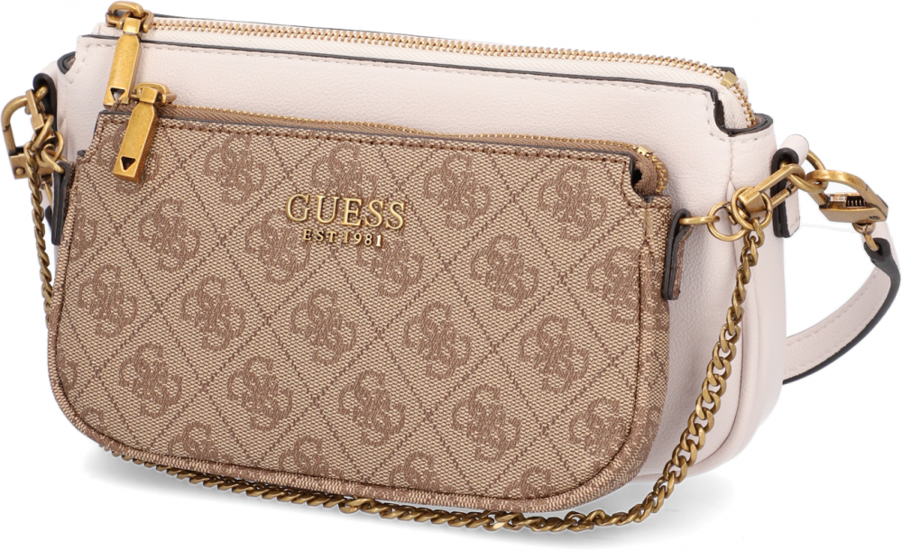 GUESS MIKA (SB) MINI DOUBLE POUCH