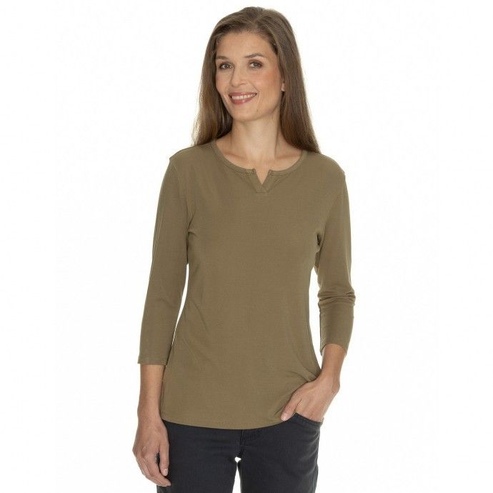 Bushman tričko Freya dark khaki S