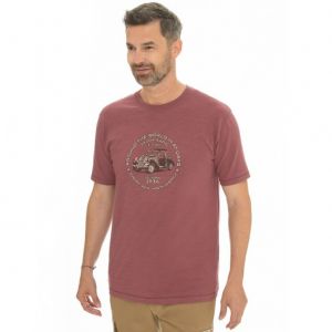 Bushman tričko Midland burgundy S